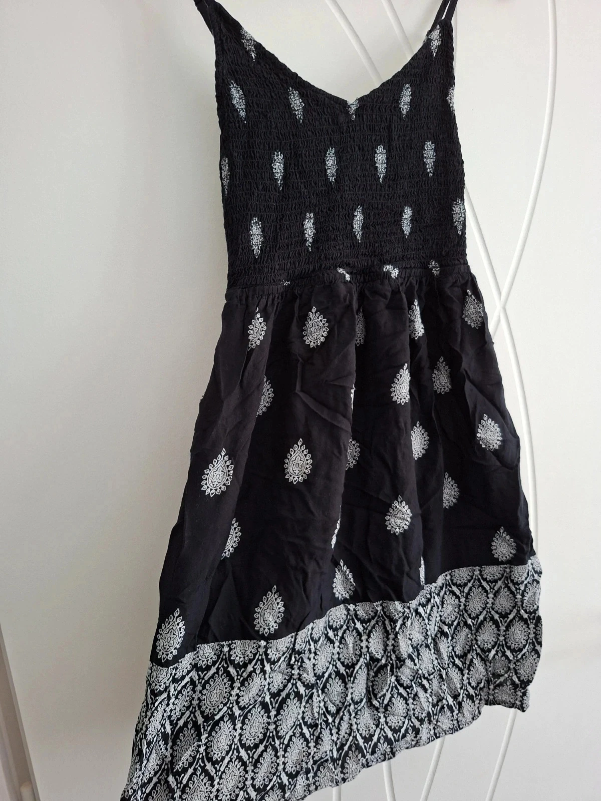 Robe noire à motifs - T36 - Jennyfer – photo 2